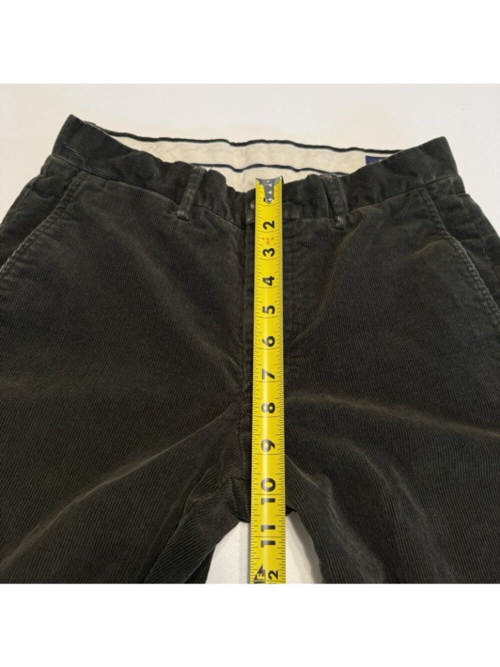 Polo Ralph Lauren Corduroy Pants Mens 29x30 Ribbed Stretch Classic Fit - Picture 11 of 12